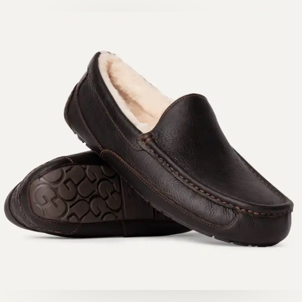 UGG Men's Ascot Leather Slipper